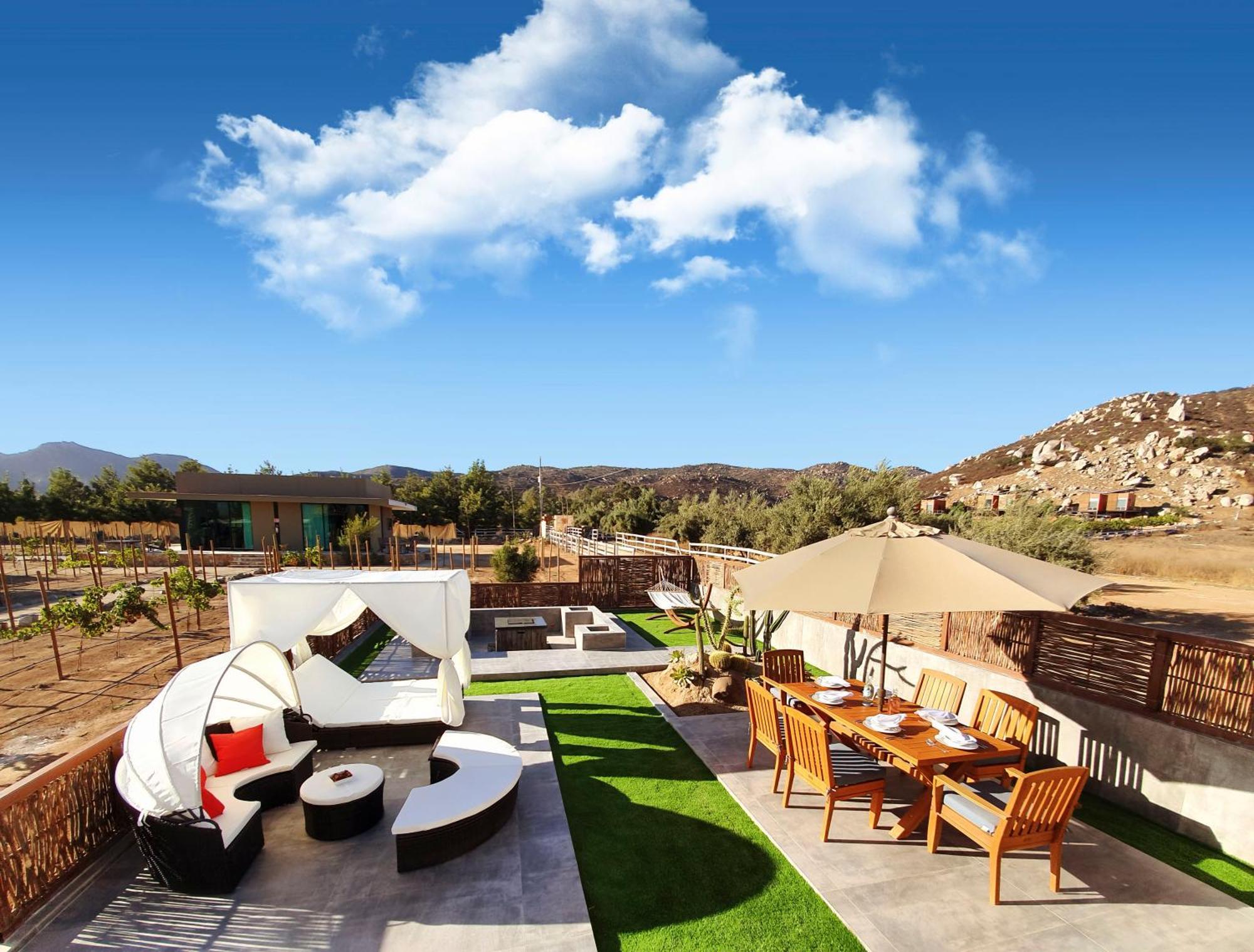 Entre Vinedos By Hotel Boutique Valle De Guadalupe Rom bilde